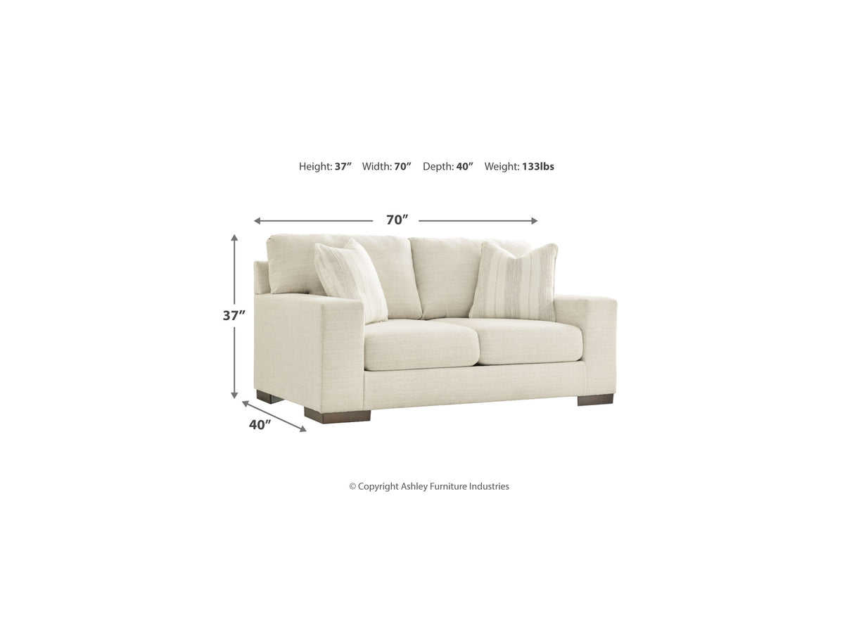 Maggie Birch Sofa, Loveseat And Ottoman