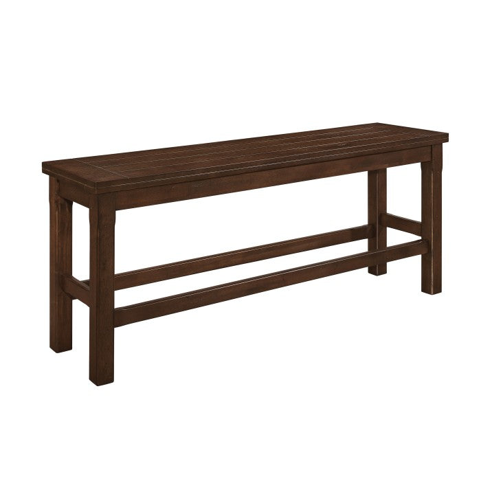 Schleiger Cherry Counter Height Bench