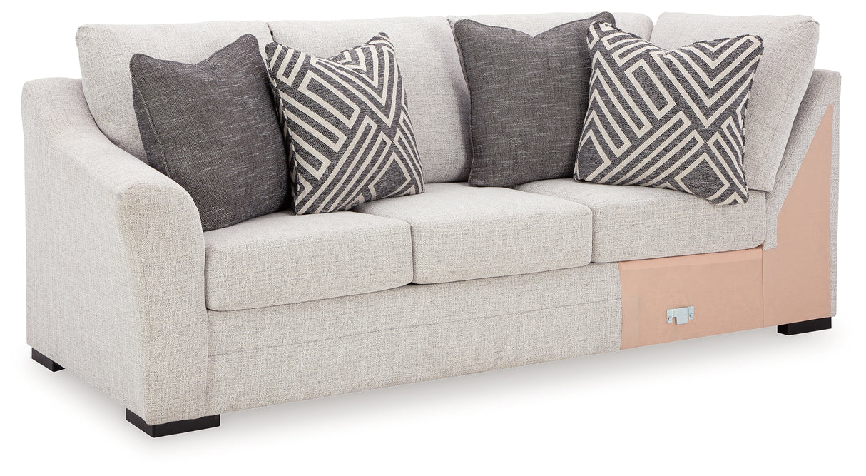 Koralynn Stone Left-Arm Facing Sofa With Corner Wedge