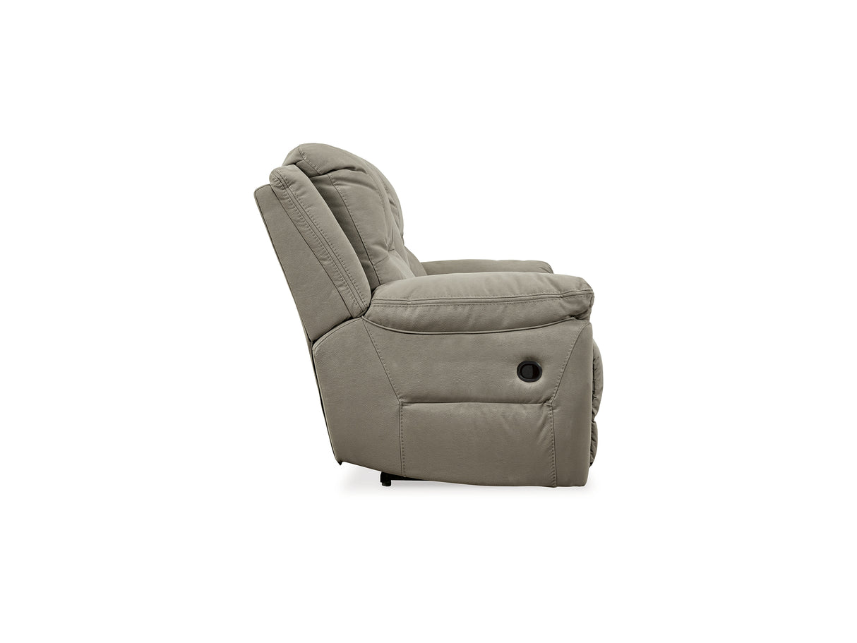 Next-Gen Gaucho Putty Power Reclining Sofa And Loveseat