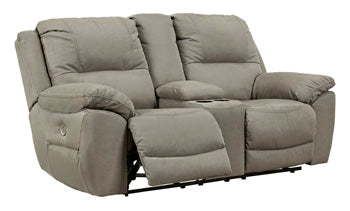 Next-Gen Putty Gaucho Power Reclining Loveseat With Console