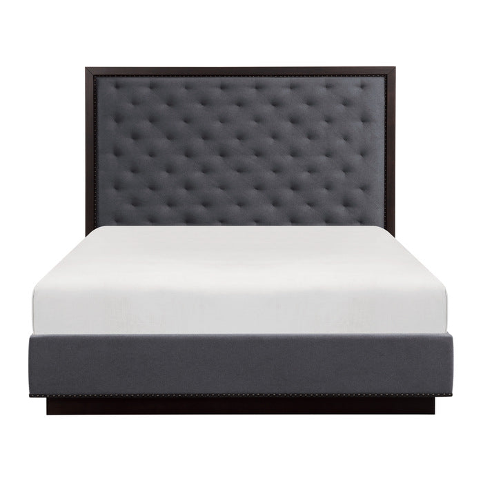 Larchmont Charcoal Queen Bed