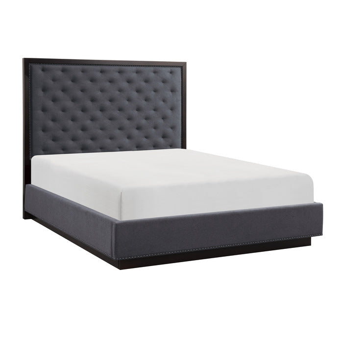 Larchmont Charcoal Queen Bed
