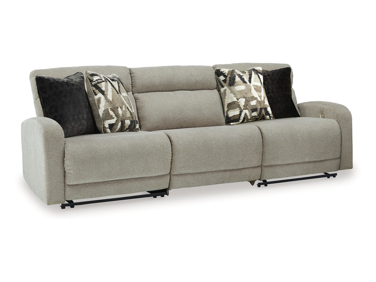 Colleyville Stone 3-Piece Power Reclining Sectional Sofa