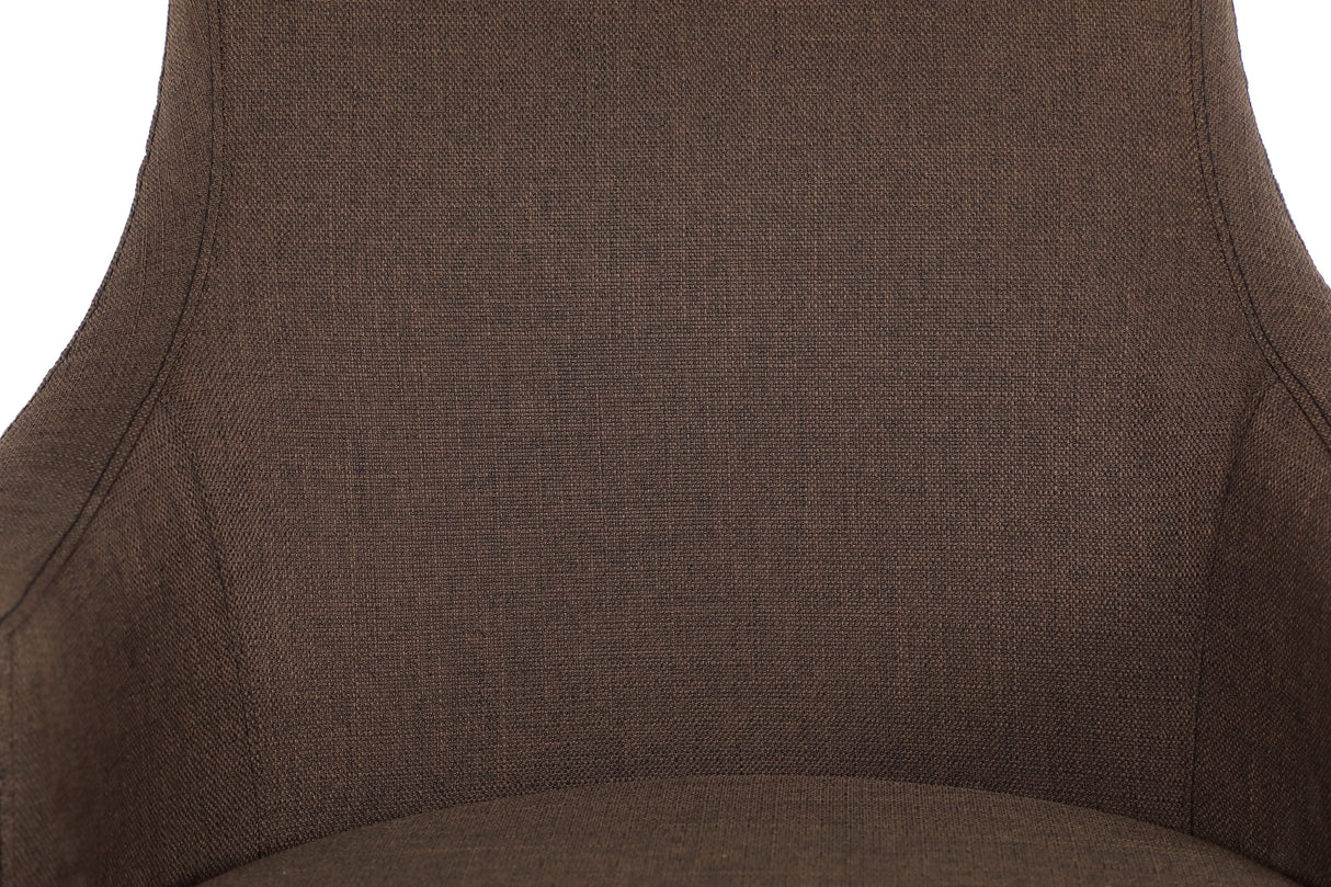 Bayshore Burnished Oak Swivel Pub Height Chair