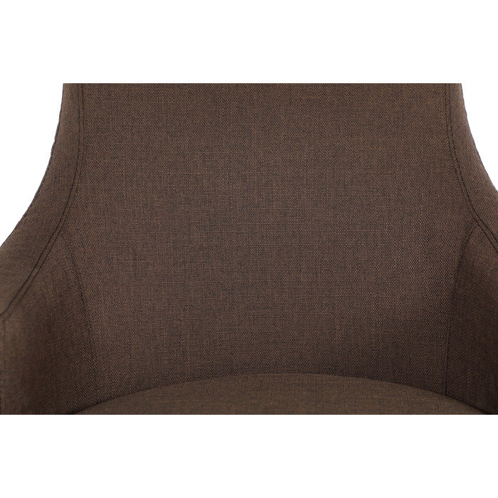 Bayshore Burnished Oak Swivel Pub Height Chair