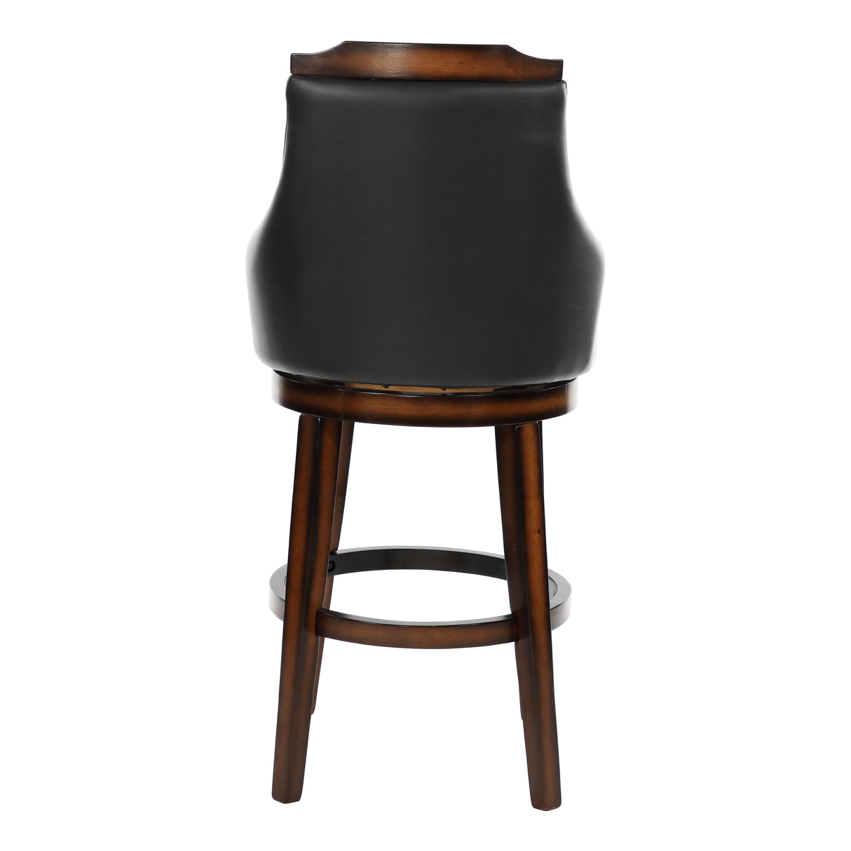 Bayshore Brown Swivel Pub Height Chair