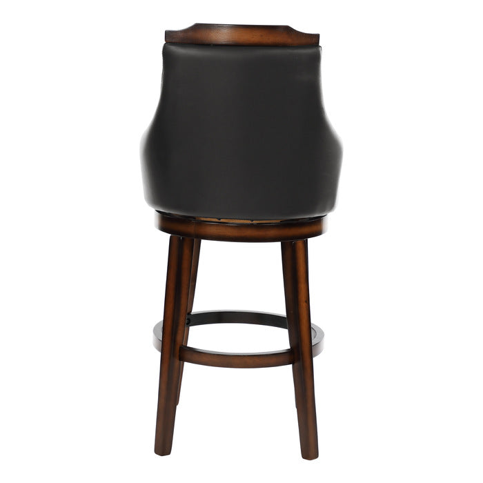 Bayshore Brown Swivel Pub Height Chair