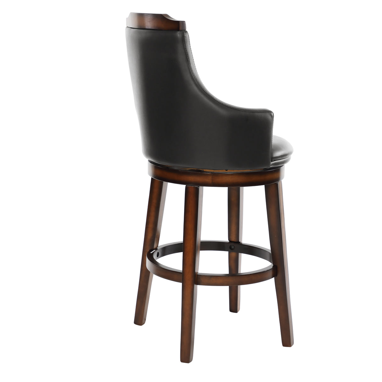 Bayshore Brown Swivel Pub Height Chair