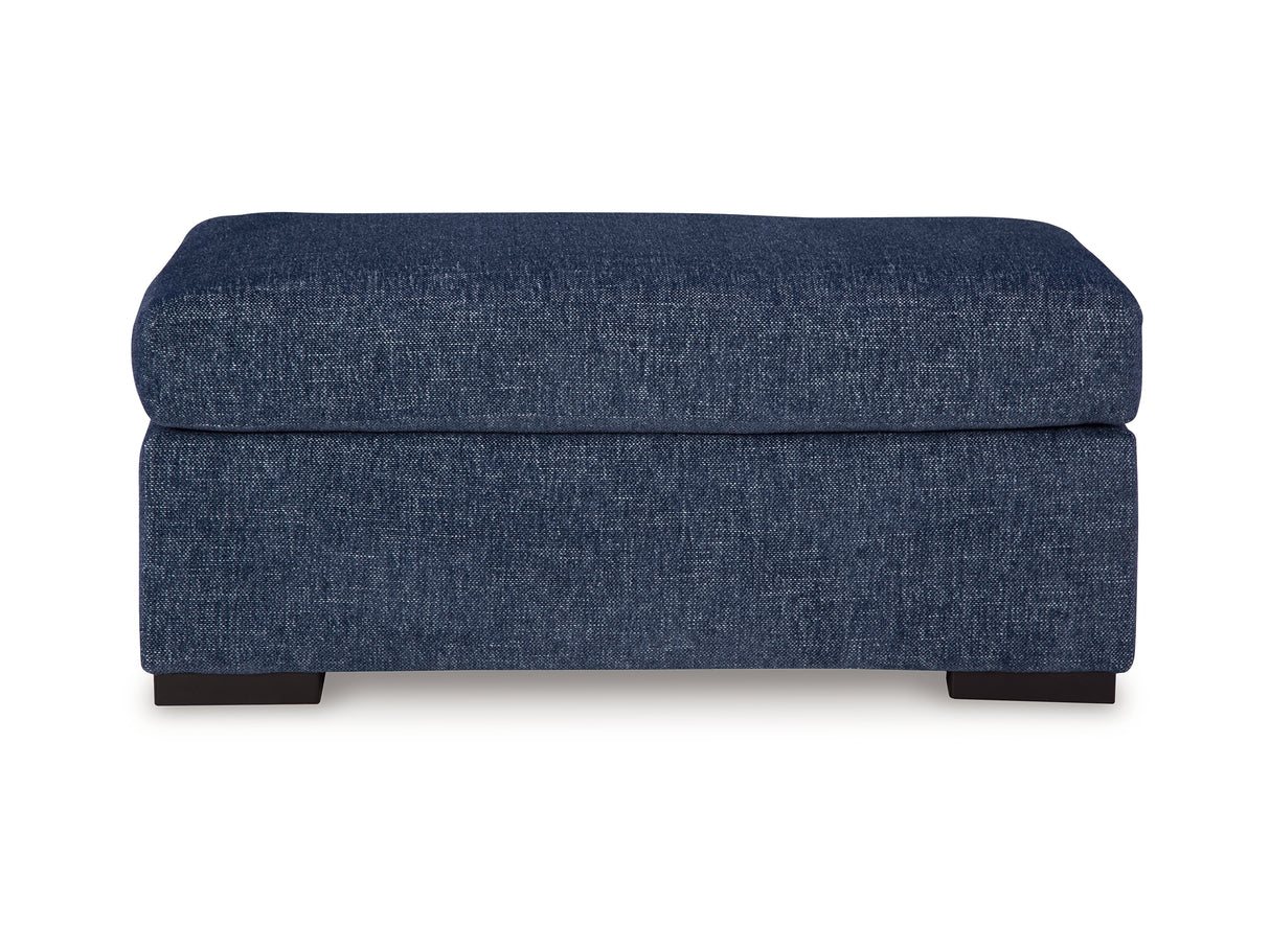 Evansley Navy Oversized Chair And Ottoman