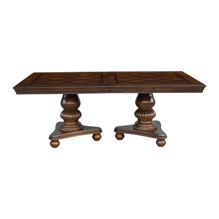 Lordsburg Brown Cherry Dining Table