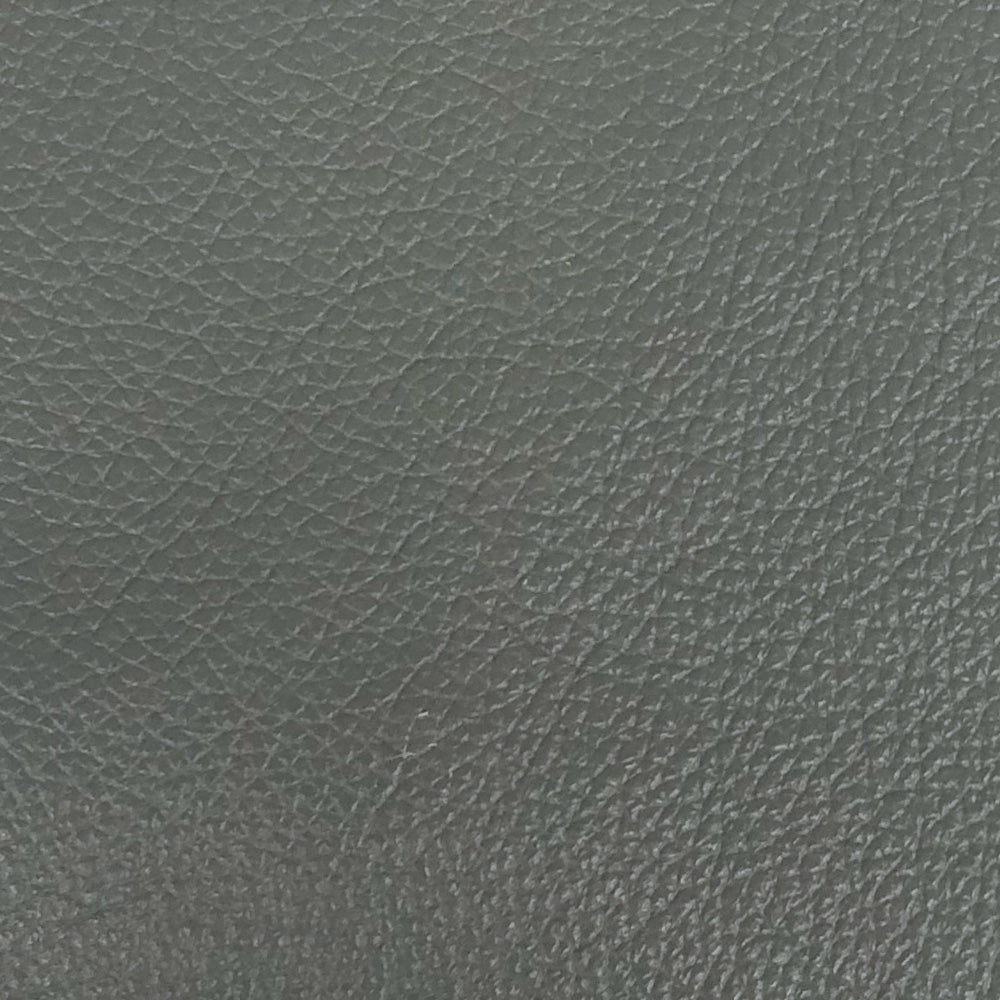 Radwan Pesto Green Leather Loveseat