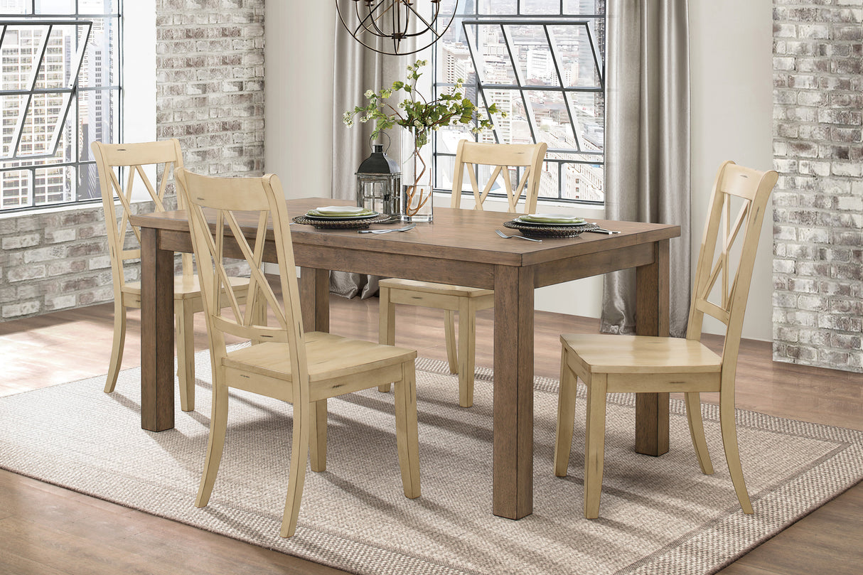 Janina Natural Dining Table