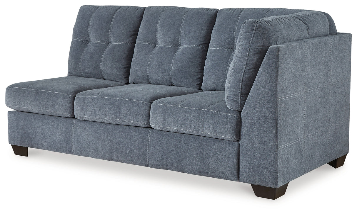 Marleton Denim Right-Arm Facing Sofa