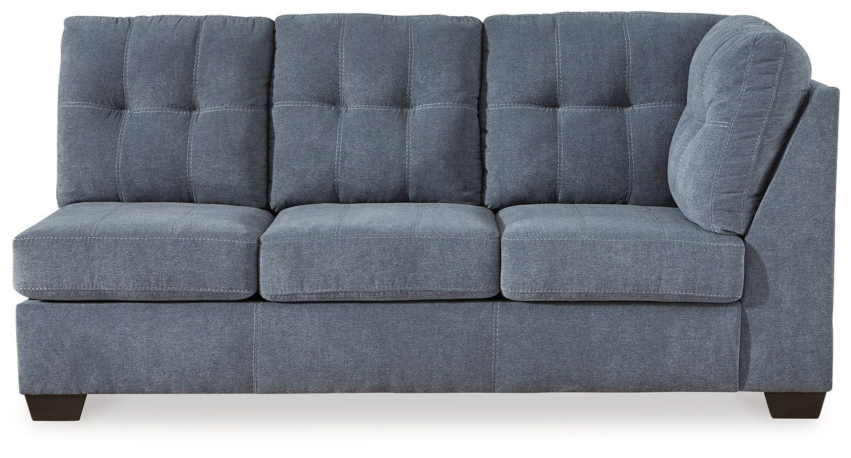 Marleton Denim Right-Arm Facing Sofa