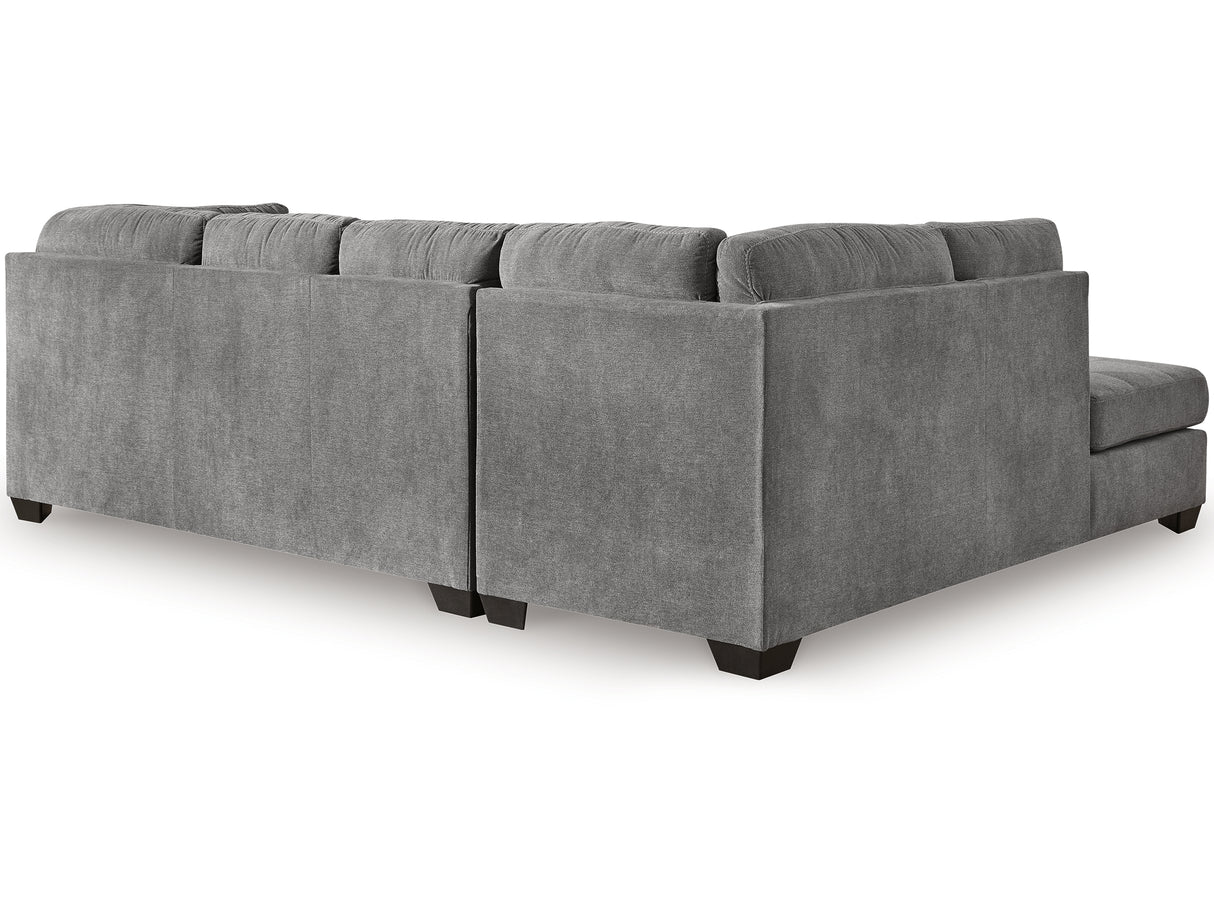 Marleton Gray 2-Piece Sleeper Left-Arm Facing Sectional With Chaise
