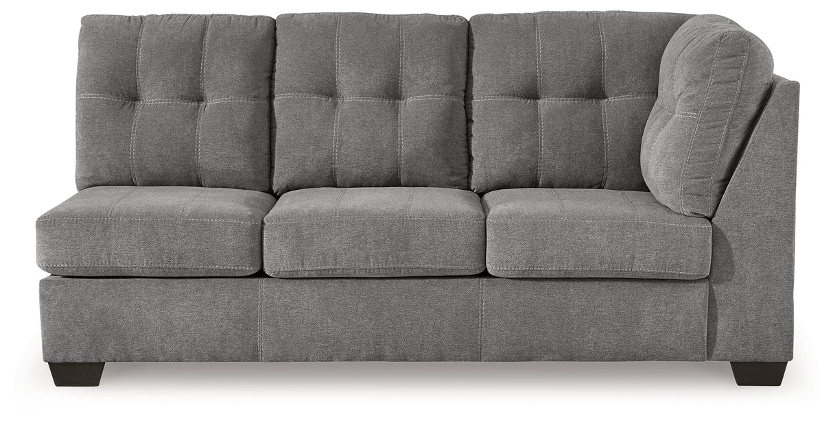 Marleton Gray Right-Arm Facing Sofa