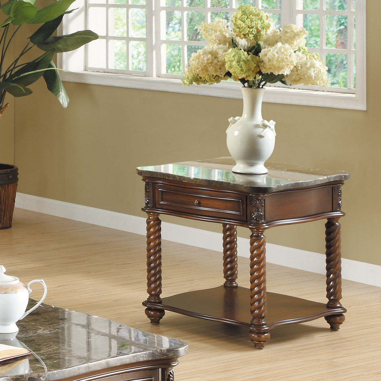 Lockwood Brown End Table