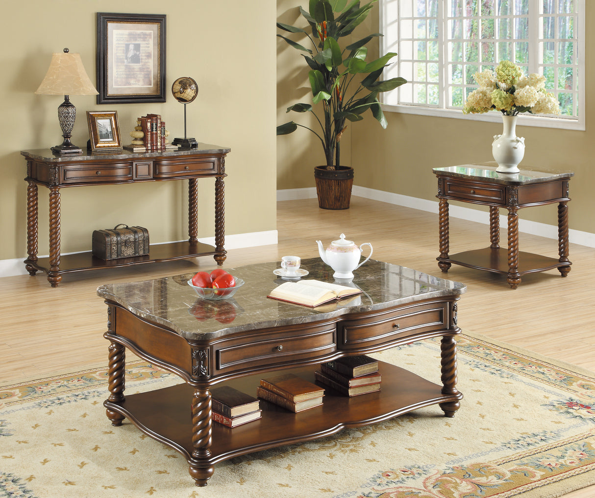 Lockwood Brown End Table
