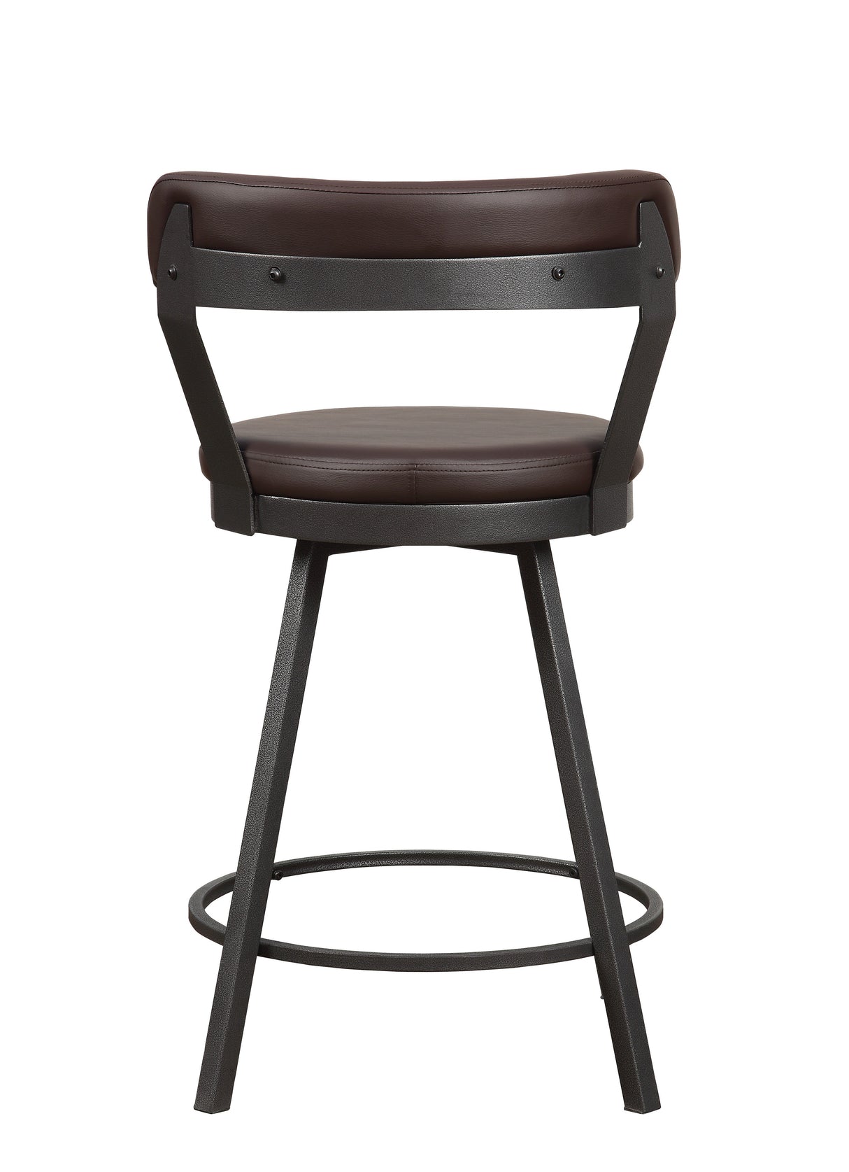 Appert Brown/Dark Gray Swivel Counter Chair