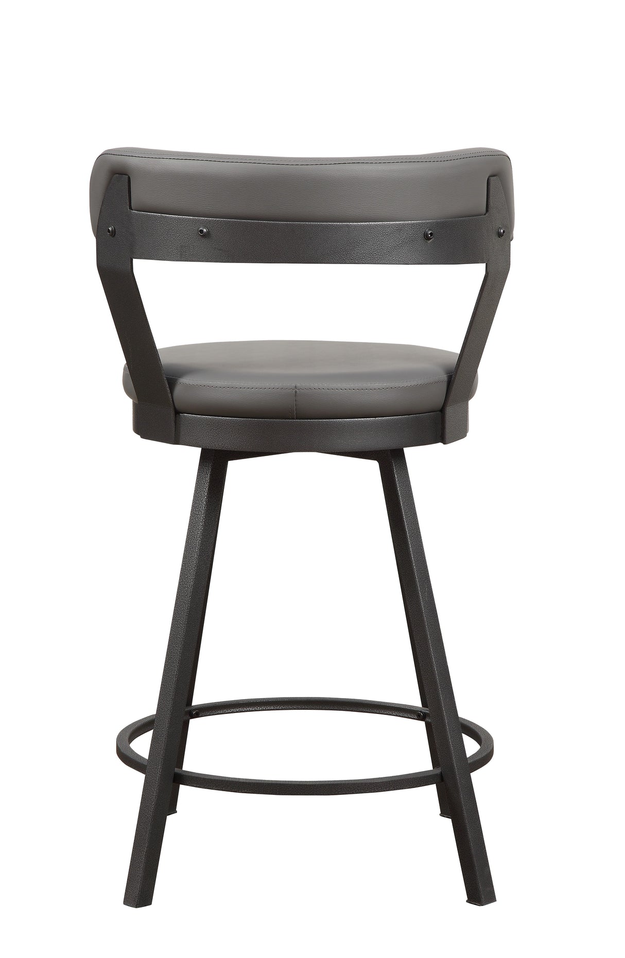 Appert Gray/Dark Gray Swivel Counter Chair
