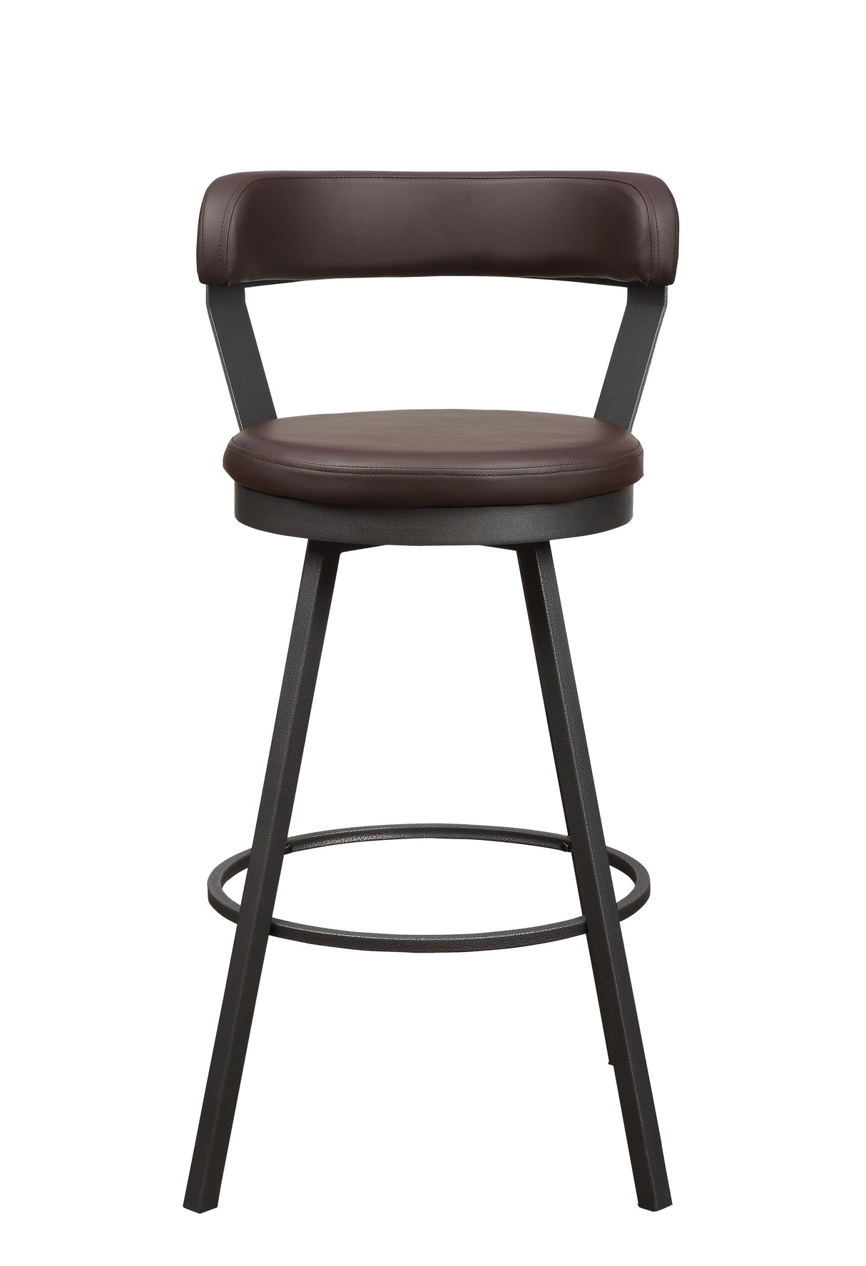 Appert Brown/Dark Gray Swivel Pub Height Chair