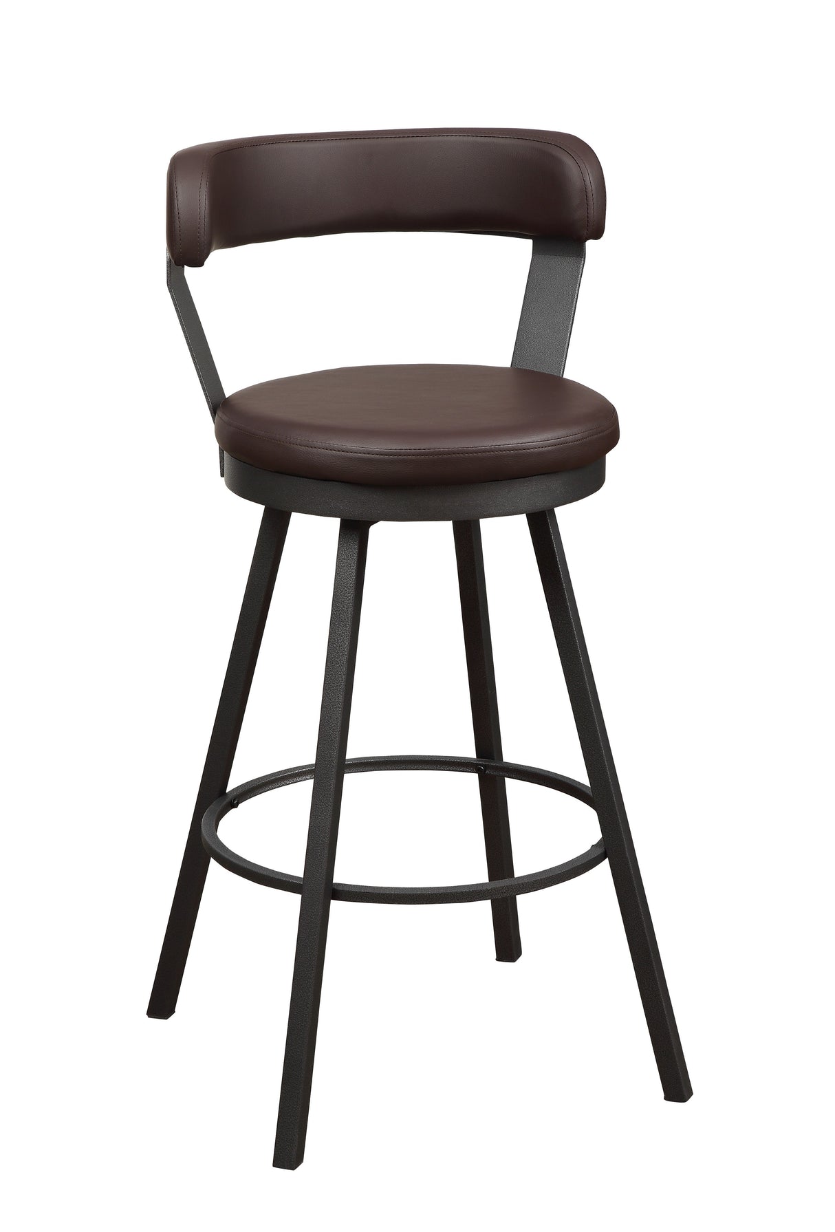 Appert Brown/Dark Gray Swivel Pub Height Chair