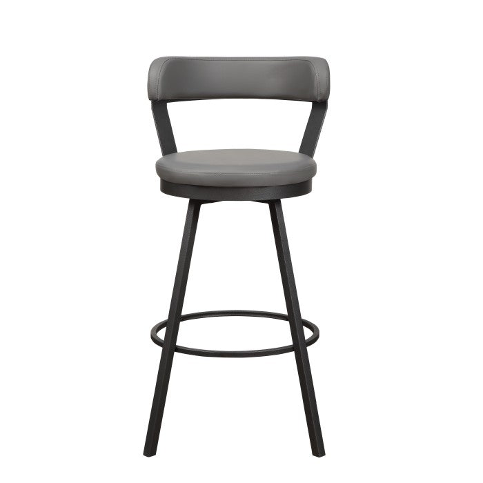 Appert Gray/Dark Gray Swivel Pub Height Chair