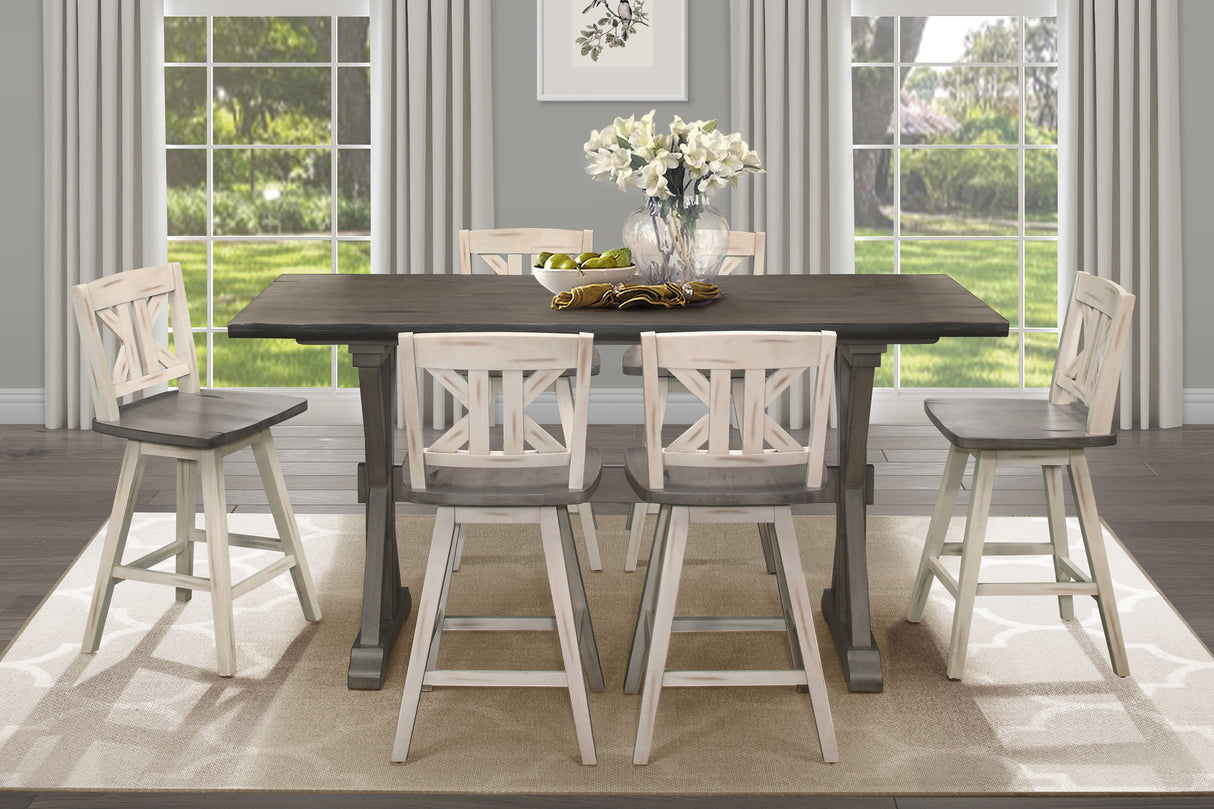 Amsonia Gray Counter Height Table