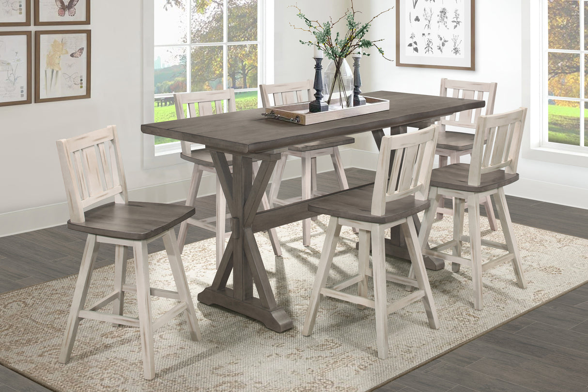 Amsonia Gray Counter Height Table