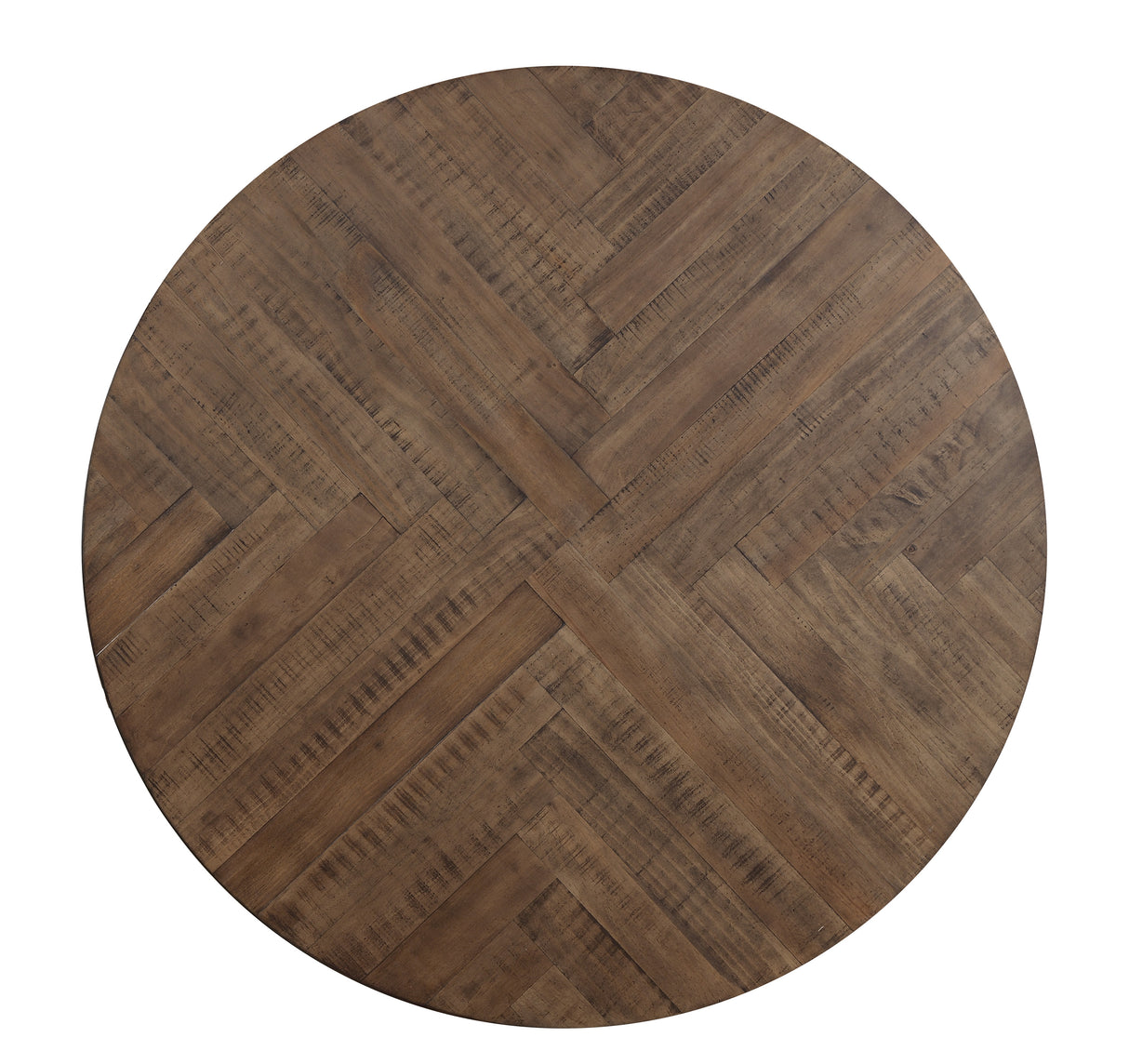 Fideo Brown Round Dining Table