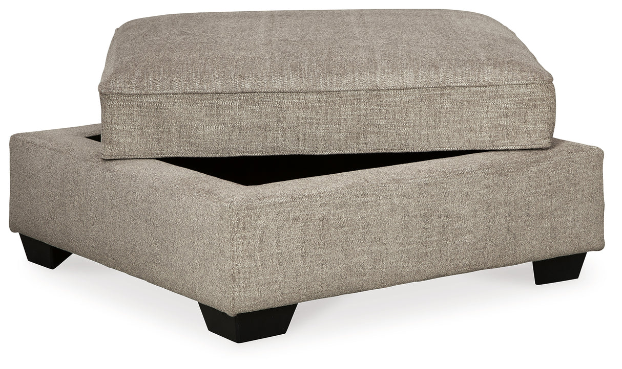 Bovarian Stone Ottoman