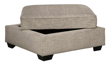 Bovarian Stone Ottoman