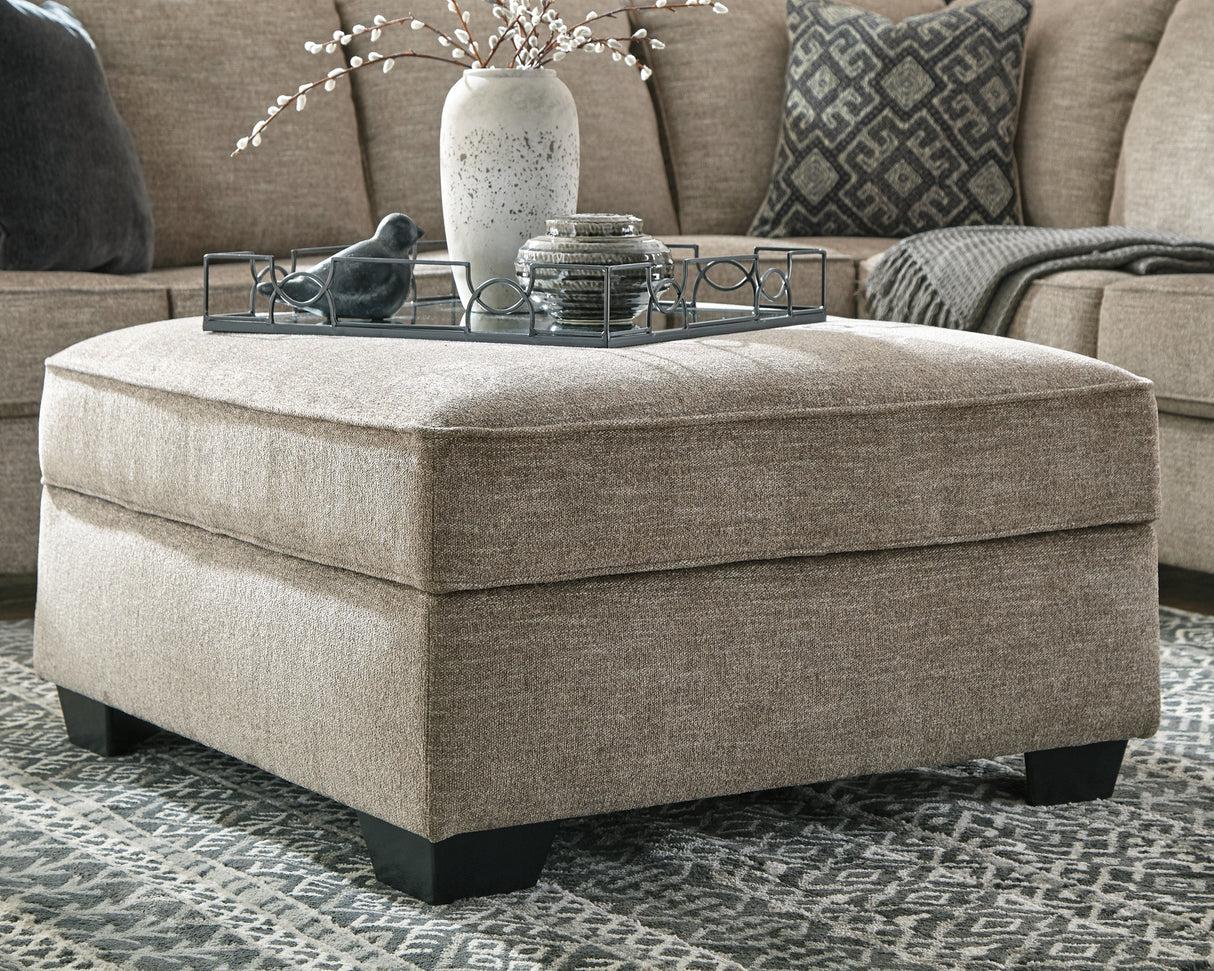 Bovarian Stone Ottoman