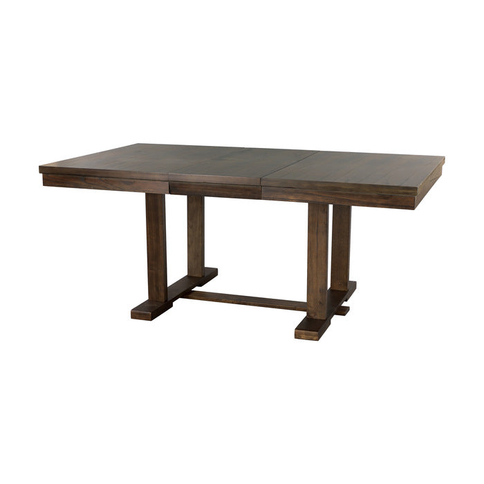 Wieland Rustic Brown Extendable Dining Table
