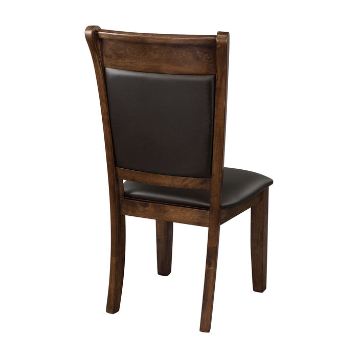 Wieland Rustic Brown Side Chair
