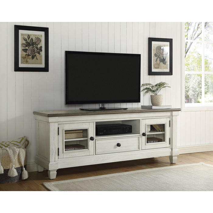 Granby Antique White 64" TV Stand