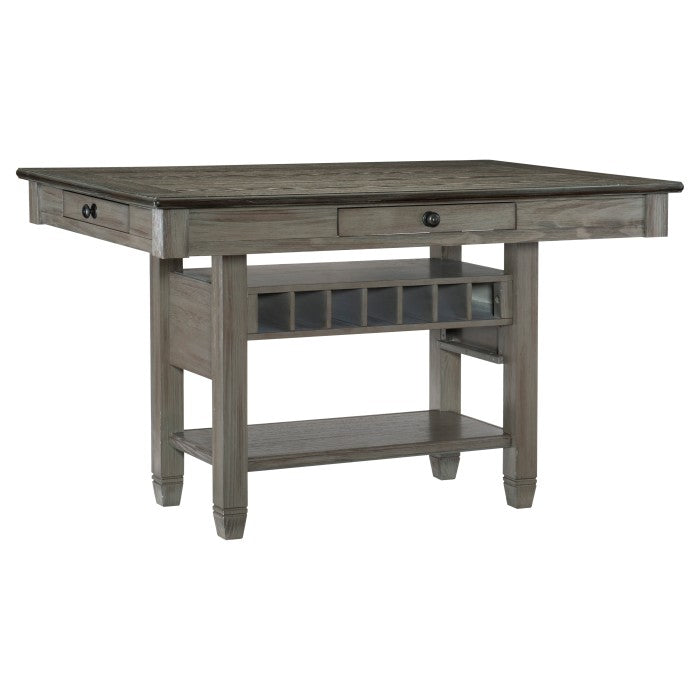 Granby Coffee And Antique Gray Counter Height Table