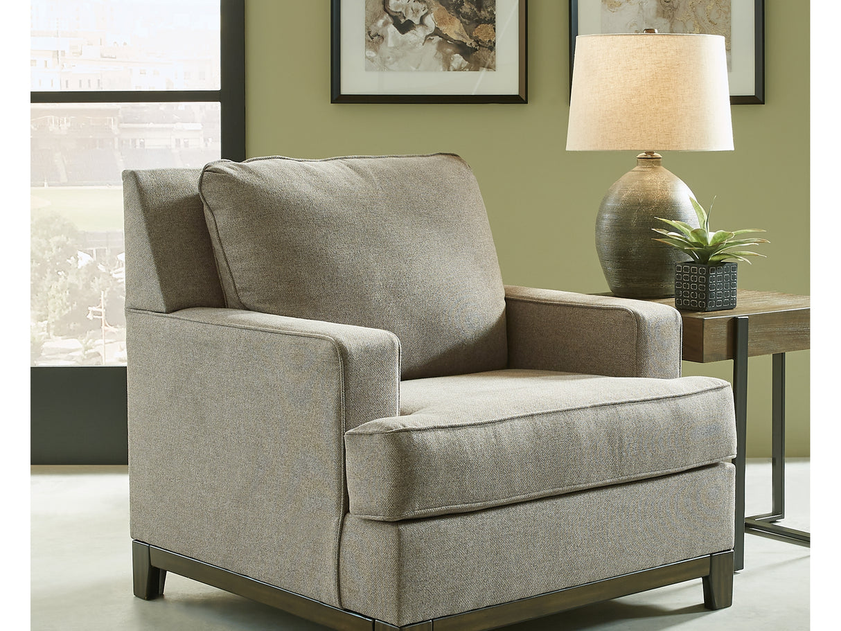 Kaywood Granite Chair And Ottoman