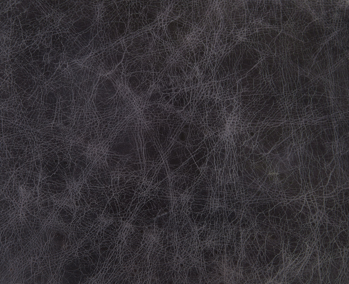 Silchester Antique Ebony Top Grain Leather Sofa