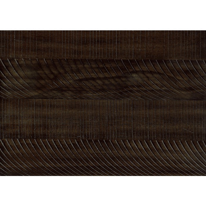 Oxton Distressed Dark Cherry Counter Height Table With Storage Base