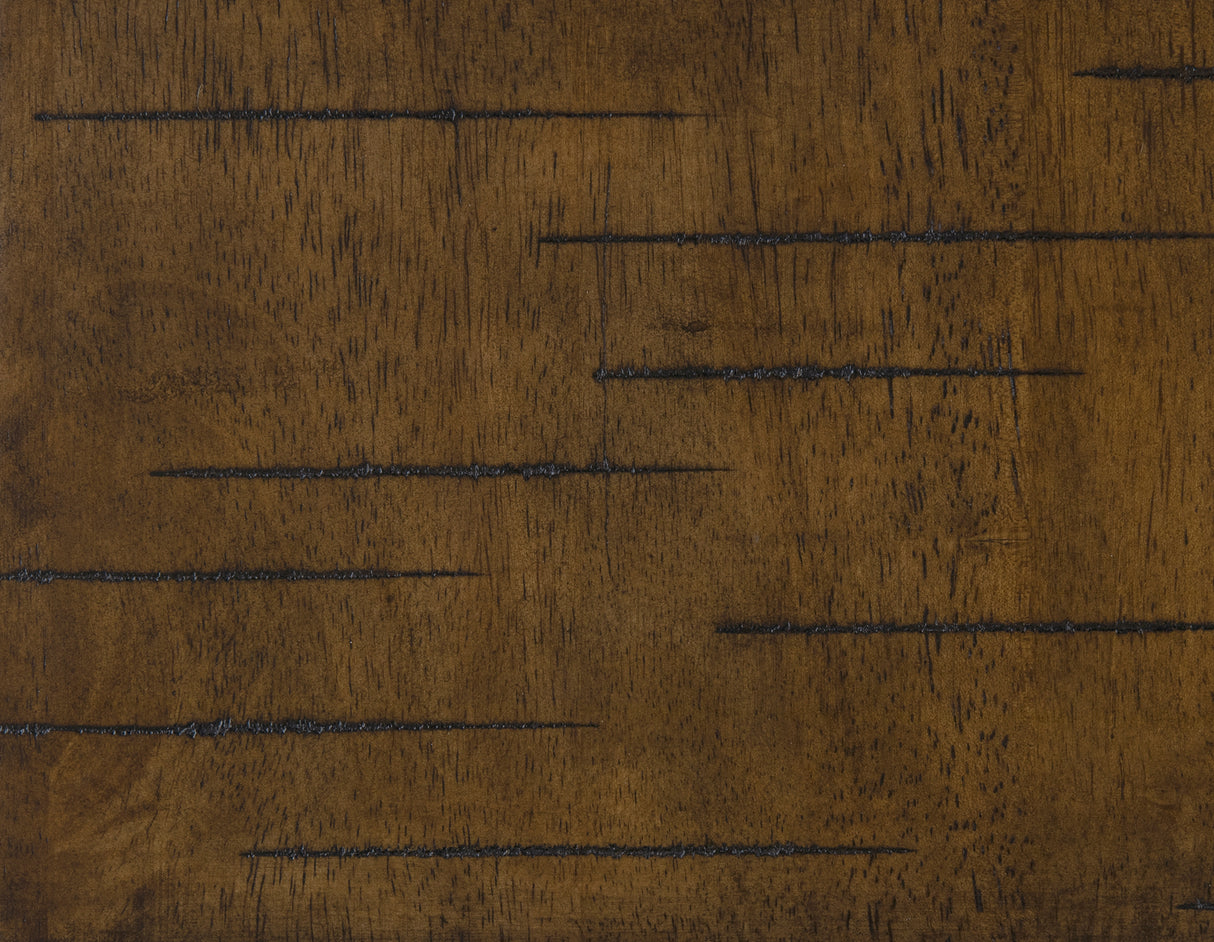 Caspian Black And Brown Pub Height Stool