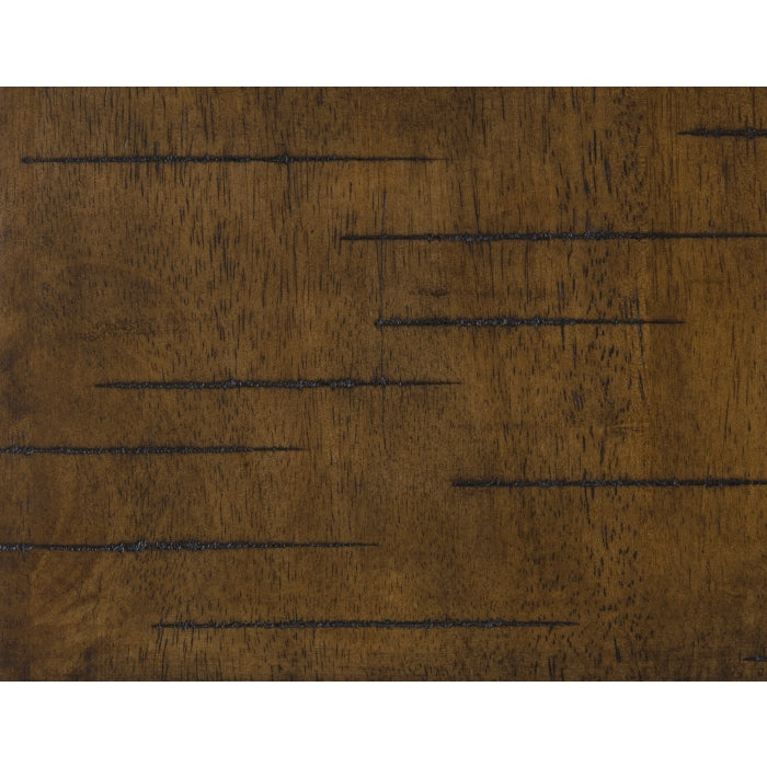 Caspian Black And Brown Pub Height Stool