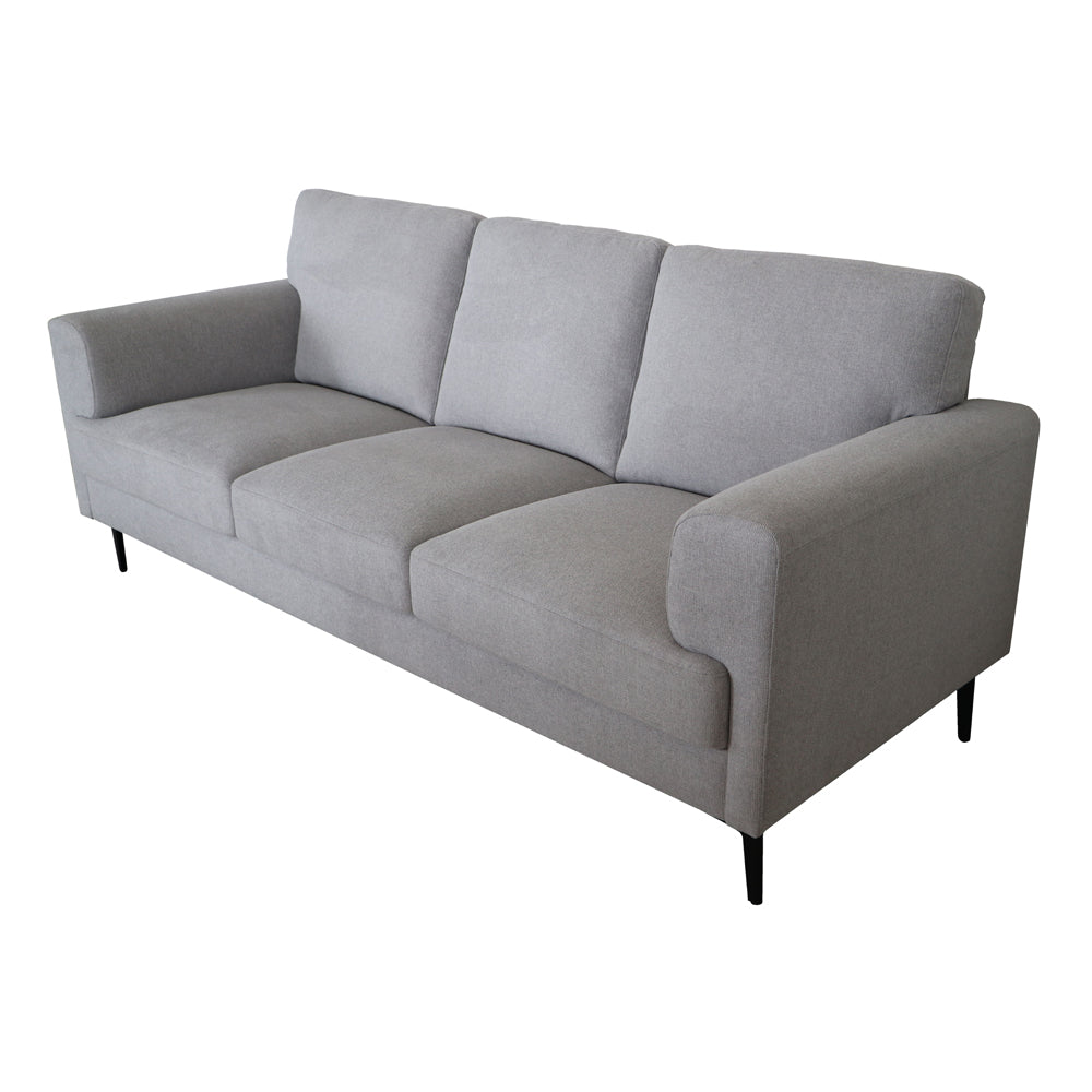 Kyrene Light Gray Linen Sofa