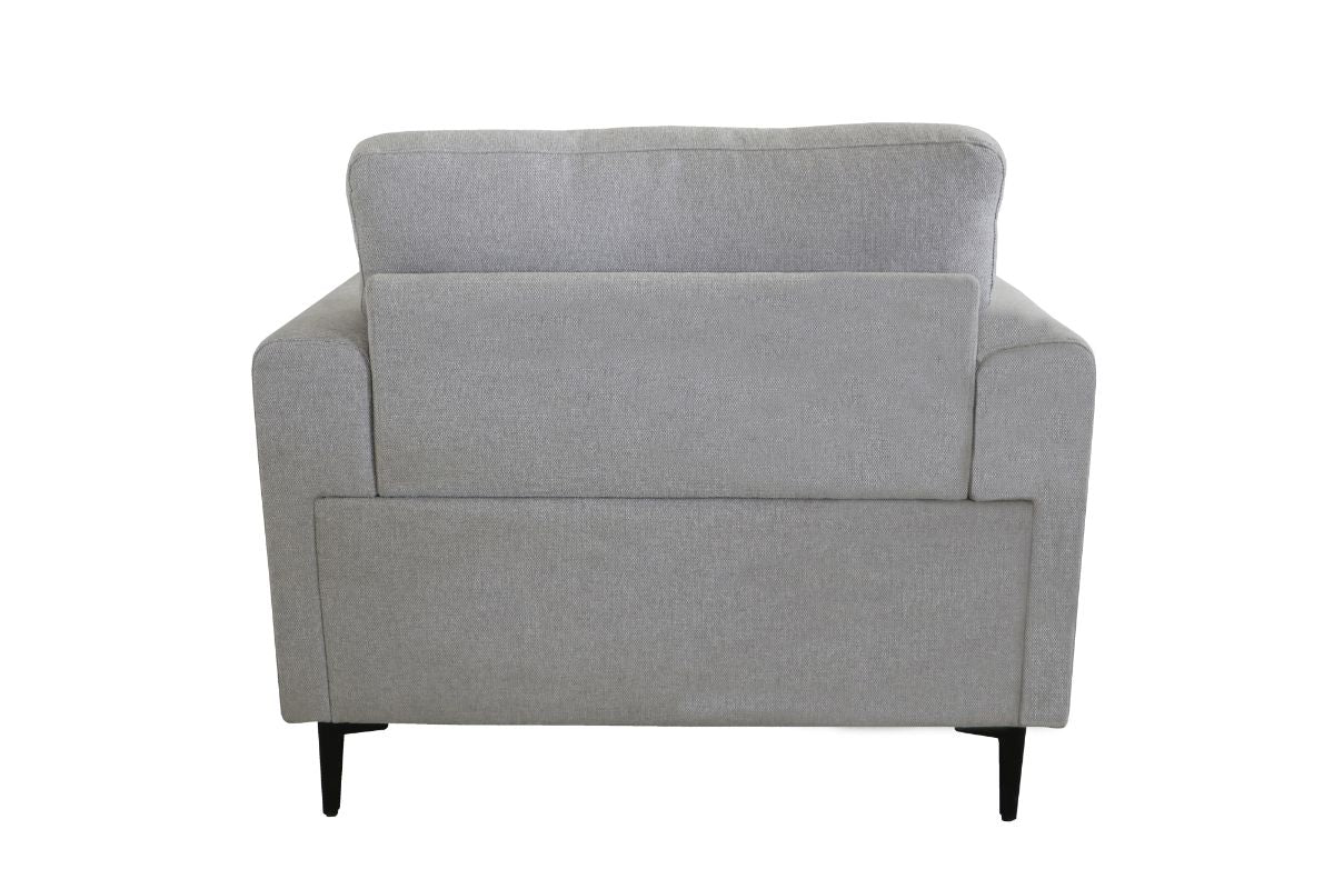 Kyrene Light Gray Linen Chair