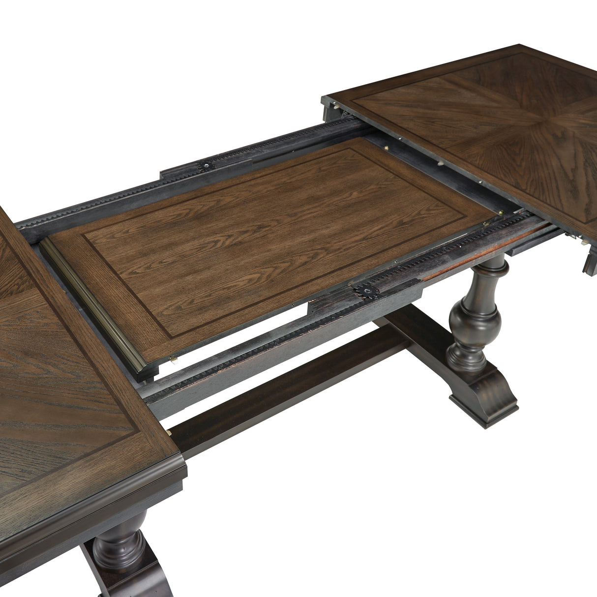 Stonington Brown And Charcoal Dining Table