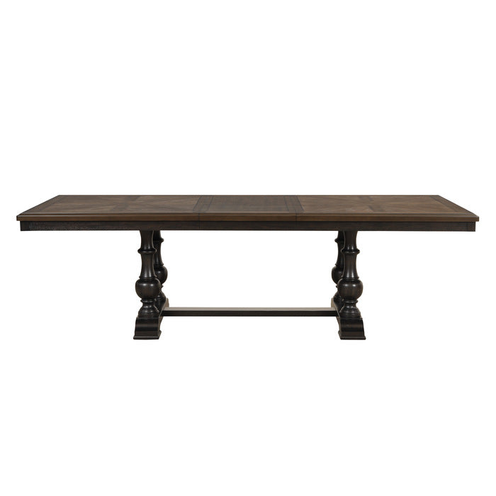 Stonington Brown And Charcoal Dining Table