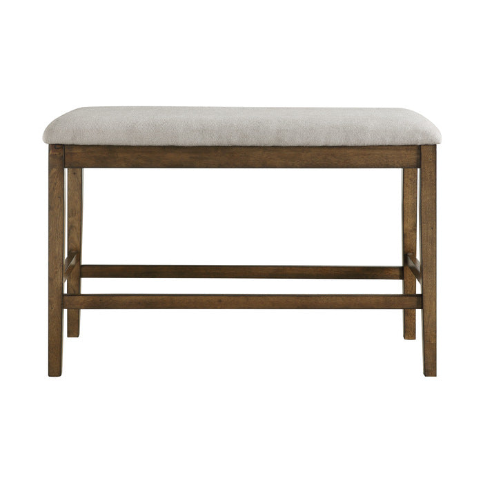 Balin Light Oak Counter Height Bench