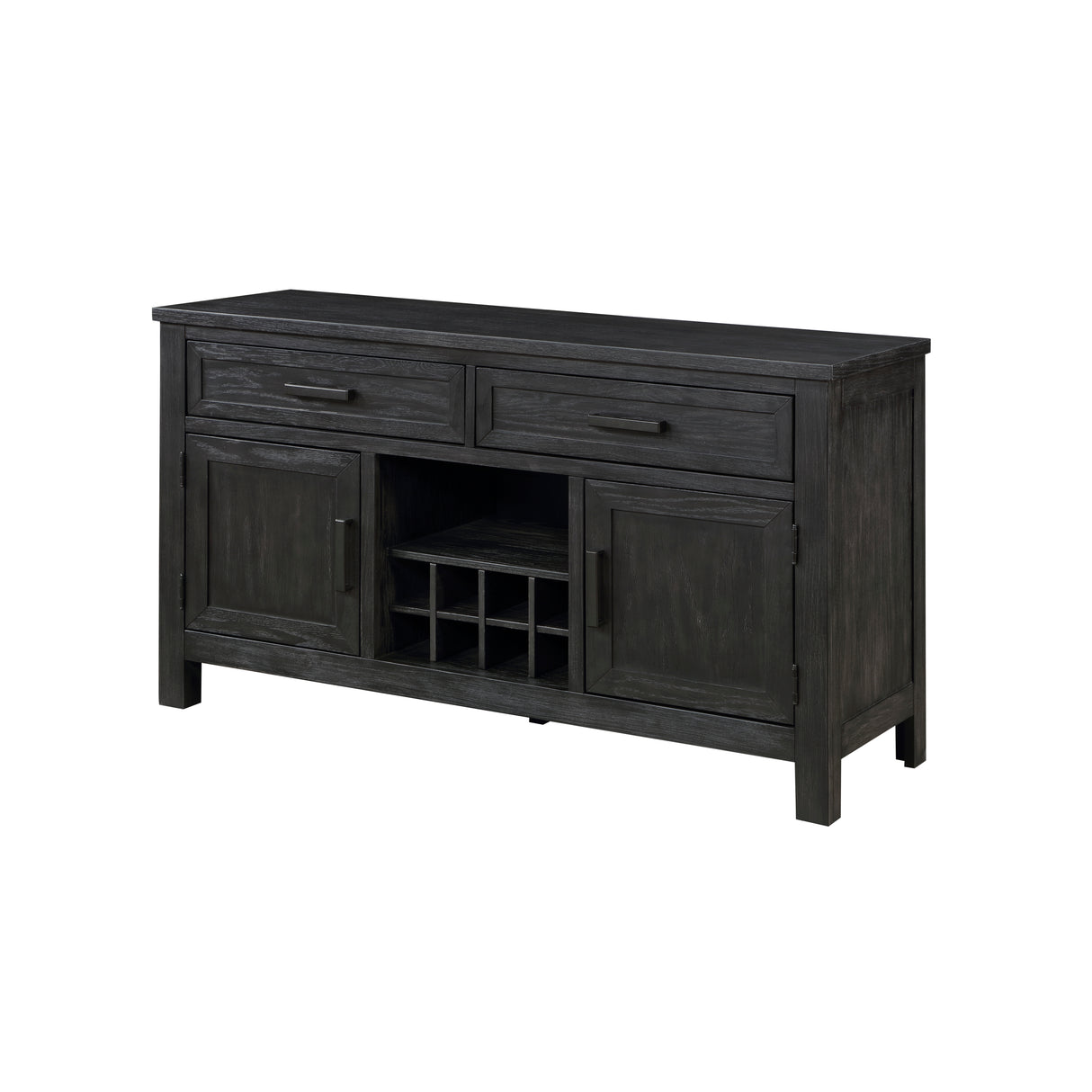 Orem Wire Brushed Antiqued Black Server