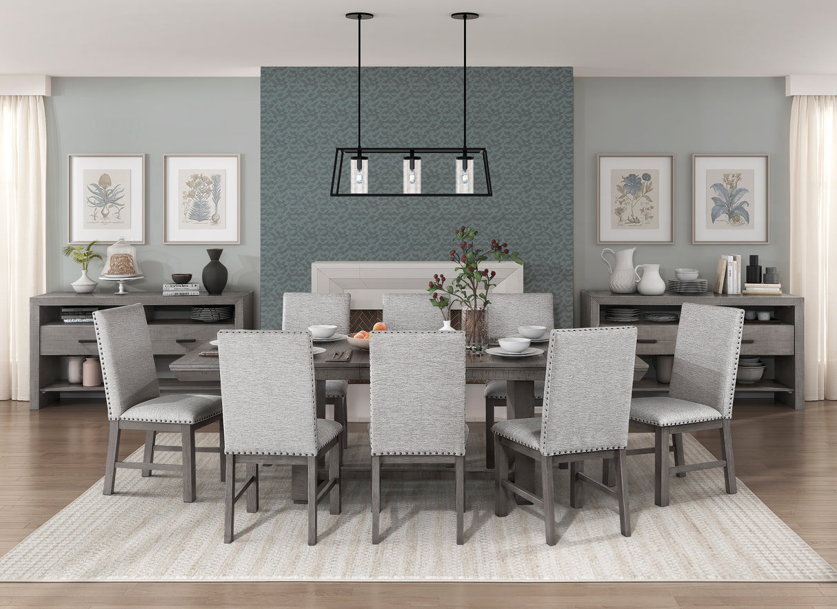 Gresham Gray Dining Table